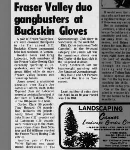 Fraser Valley Duo Gangbusters at Buckskin Gloves